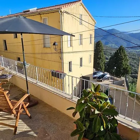 T2 Typique Au Cœur Du Village Et Vue Sur Le Golfe Olmeto (Corsica)