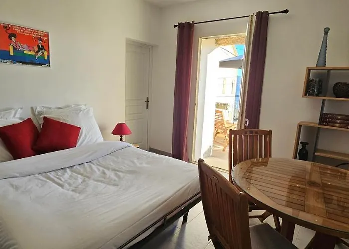 T2 Typique Au Coeur Du Village Et Vue Sur Le Golfe 公寓