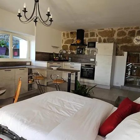 T2 Typique Au Coeur Du Village Et Vue Sur Le Golfe Lägenhet *