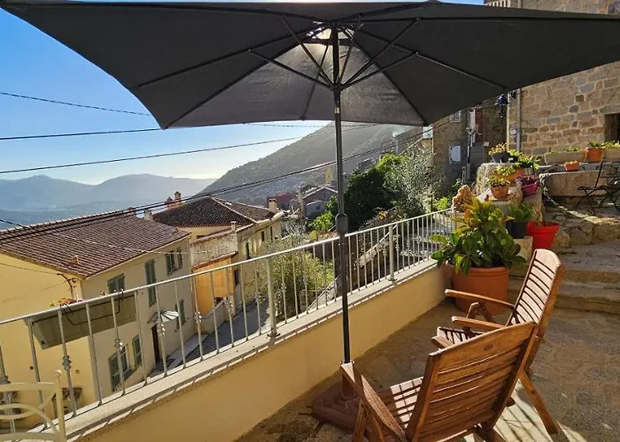 Appartement T2 Typique Au Coeur Du Village Et Vue Sur Le Golfe Olmeto (Corsica)