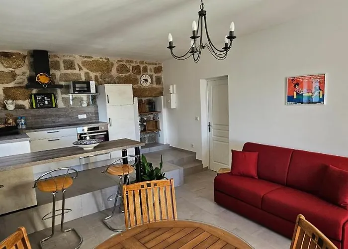 T2 Typique Au Coeur Du Village Et Vue Sur Le Golfe Olmeto (Corsica)